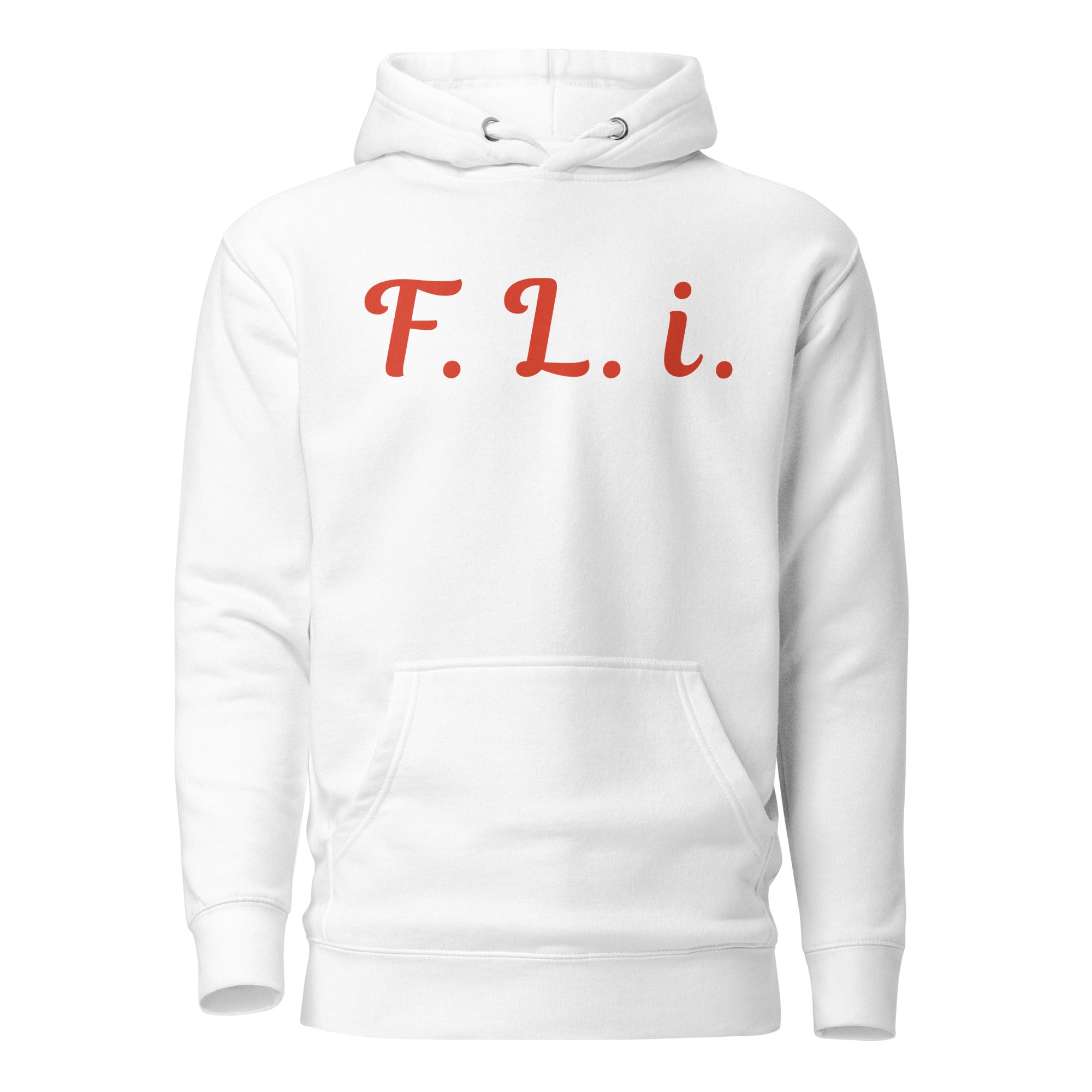 F.L.i. Hoodie (Red Print)