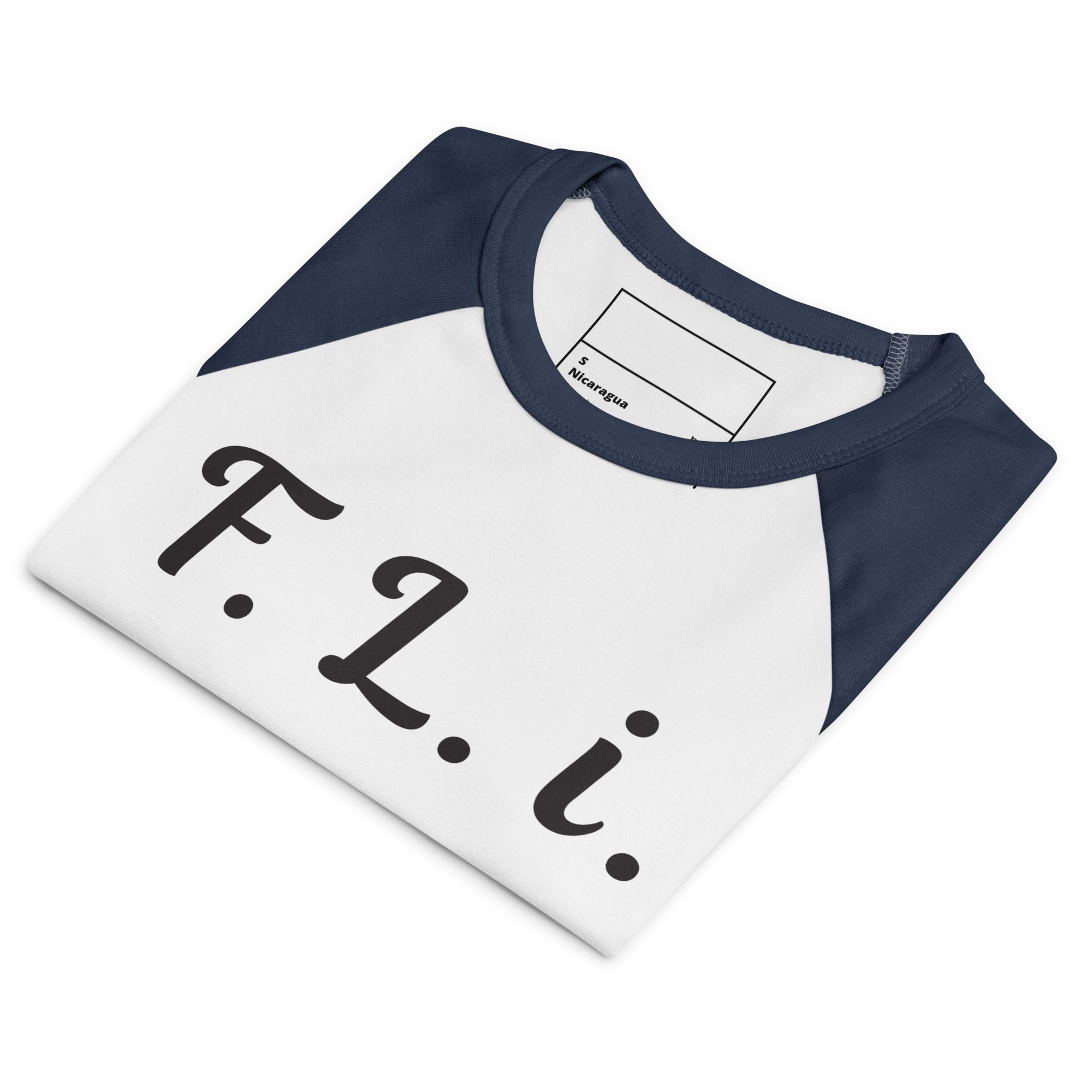 Women’s F.L.i. Raglan Tee (Black Print)